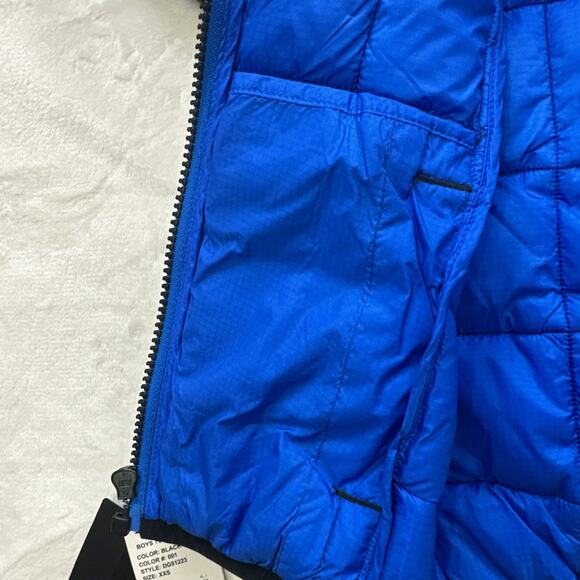 Gerry Outdoors Torque Puffer Jacket Boys Size XX Small 3-4 Years Black Full Zip - Picture 9 of 12
